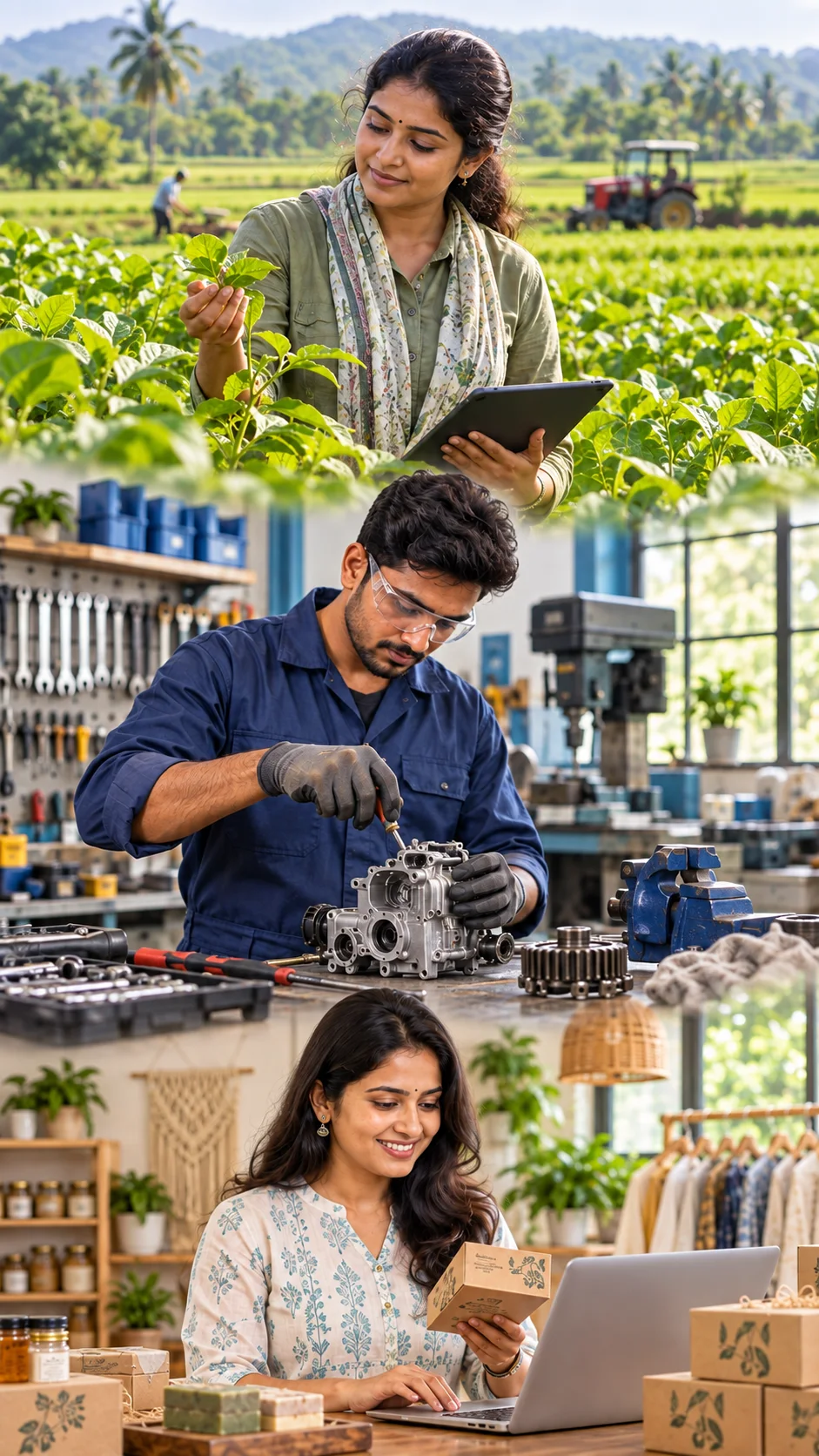 Agriculture, skilled trades and entrepreneurship — careers beyond digital jobs