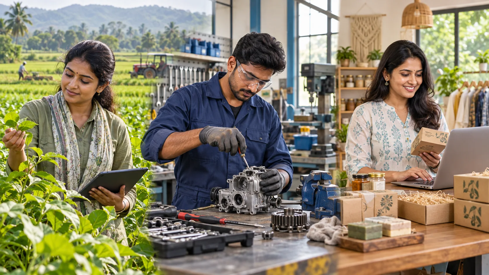 Agriculture, skilled trades and entrepreneurship — careers beyond digital jobs